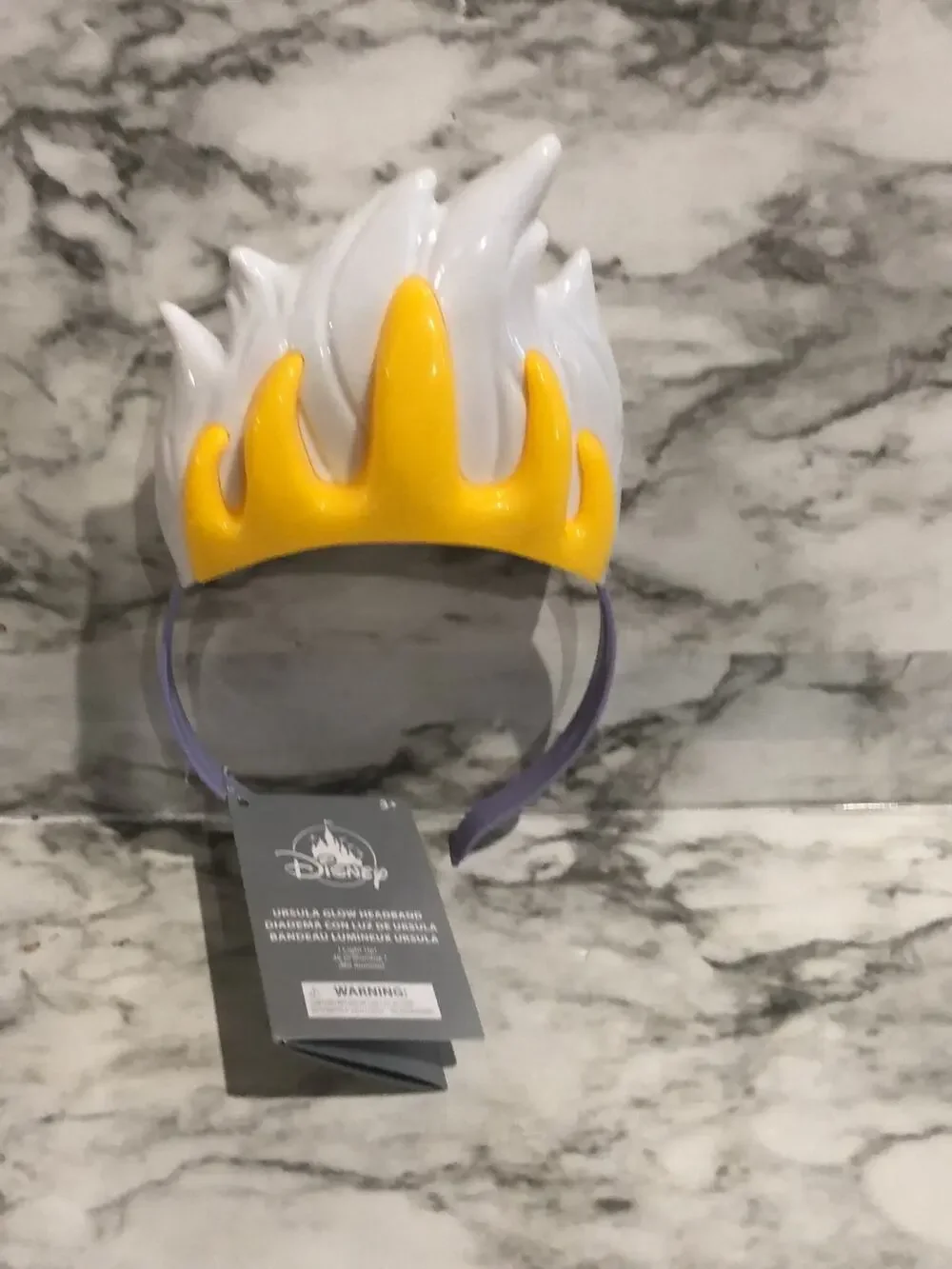 Disney Ursula light up headband